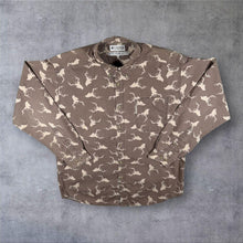 Load image into Gallery viewer, Vintage Columbia River Lodge Deer Print Shirt L Brown Hunting Outdoors
