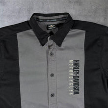 Load image into Gallery viewer, Harley Davidson Shirt Mens L Eagle Since 1903 Embroidered MotorClothes Biker

