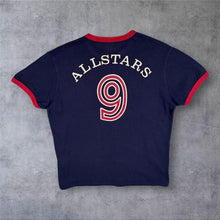 Load image into Gallery viewer, Superdry Ringspun Allstars Sid Vicious T Shirt XL Large Punk Sex Pistols Navy Blue
