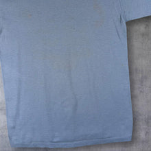 Load image into Gallery viewer, Vintage 80s Blue Lake Camp T Shirt Small Rainbow Single Stitch Made USA Sportswear
