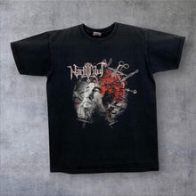 Load image into Gallery viewer, Nachtblut Graphic Spellout Gothic Dark Black Metal Band T-Shirt
