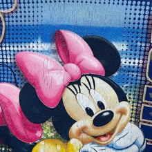Load image into Gallery viewer, Early 00's Disney "Florida" Minnie Mouse Tourist Graphic Blue Sweatshirt
