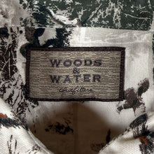 Load image into Gallery viewer, Vintage Woods &amp; Water Labrador Dog Wildlife All-Over Print Cream Beige Button-Down Shirt
