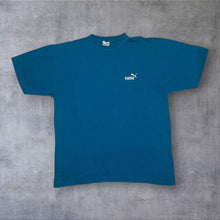 Load image into Gallery viewer, Vintage 90’s Puma Classic Basic Embroidered Mini Logo Spellout Cotton T-Shirt
