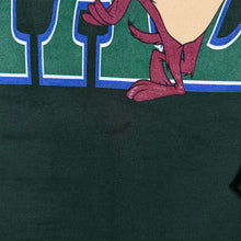 Load image into Gallery viewer, Vintage Warner Bros (1998) Looney Tunes Taz Graphic Green Sweatshirt
