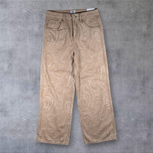Load image into Gallery viewer, BDG Urban Outfitters Puddle Swirl Print Jeans W30 L32 Beige Wide Leg
