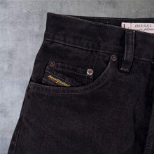 Load image into Gallery viewer, Diesel Keetar Jeans Mens W30 Black Straight Leg Vintage Y2K Diesel Industry
