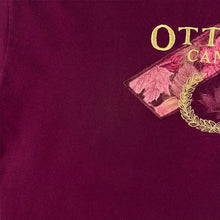 Load image into Gallery viewer, Vintage Ottawa Canada T Shirt XL Burgundy Embroidered Maple Leaf Souvenir Tee
