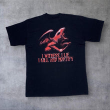 Load image into Gallery viewer, Vintage Screen Stars (2001) Sinister “I Witness, I Lie, I Kill And Mortify ” Death Metal Band T-Shirt
