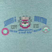 Load image into Gallery viewer, Vintage 90's Best Company "Summer &amp; Mountain" Colour Block Graphic T-Shirt
