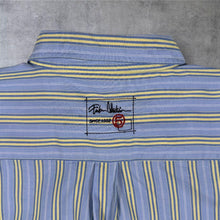 Load image into Gallery viewer, Vintage FUBU The Collection Shirt Size 20 M L Y2K Hip Hop Striped 00s
