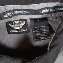 Load image into Gallery viewer, Harley Davidson Shirt Mens L Eagle Since 1903 Embroidered MotorClothes Biker
