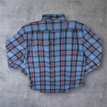 Load image into Gallery viewer, GANT "Newport Twill Fitted" Blue Check Cotton Long Sleeve Button-Down Shirt
