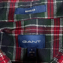 Load image into Gallery viewer, GANT "Regular" Multi Plaid Check Long Sleeve Button-Down Cotton Flannel Shirt
