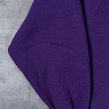Load image into Gallery viewer, NFL Baltimore Ravens Football Embroidered Spellout Purple Sweatshirt
