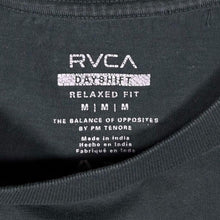 Load image into Gallery viewer, RVCA "Dayshift" Relaxed Fit Skater Embroidered Green Cotton T-Shirt
