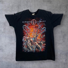 Load image into Gallery viewer, Hideous Divinity “Adveniens Over Europe 2018” Technical Brutal Death Metal Band Tour T-Shirt
