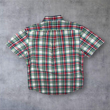 Load image into Gallery viewer, Polo Ralph Lauren Multi Plaid Check Cotton Short Sleeve Button-Down Shirt
