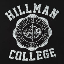 Load image into Gallery viewer, Hillman College A Different World T Shirt Large Black Retro Collegiate Graphic
