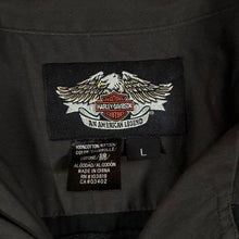 Load image into Gallery viewer, Harley Davidson Willie G Skull Shirt L Genuine MotorClothes Biker Mechanic Y2K
