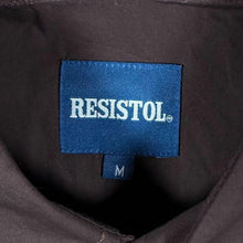 Load image into Gallery viewer, Vintage Resistol Cowboy Western Embroidered Spellout Brown Long Sleeve Popper Shirt
