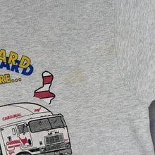 Load image into Gallery viewer, Vintage 90s Moving Forward T Shirt XL Single Stitch Semi Truck Trucker USA
