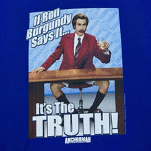 Load image into Gallery viewer, Anchorman "It's The Truth!" Ron Burgundy Will Ferrel Comedy Movie Graphic T-Shirt
