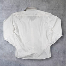 Load image into Gallery viewer, Burberry London Shirt Mens 42 Large White Slim Fit Nova Check Collar
