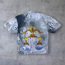 Load image into Gallery viewer, Vintage Y2K Dognose Cyber Space Graphic Shirt 164 Mens S 00s Robot Grey
