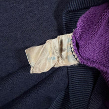 Load image into Gallery viewer, Vintage Adidas Trefoil 1/4 Zip Sweatshirt 90s Purple Navy D7 F186 Pullover
