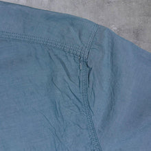 Load image into Gallery viewer, Calvin Klein Jeans Classic Teal Blue Long Sleeve Cotton Popper Shirt
