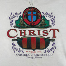 Load image into Gallery viewer, Vintage Christ (1995) Apostolic Church Of God Religious Graphic Single Stitch T-Shirt
