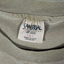 Load image into Gallery viewer, Vintage San Segal "Busch Gardens" Lion Tiger Animal Wildlife Single Stitch Brown T-Shirt
