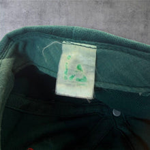 Load image into Gallery viewer, Vintage 90s John Smith Embroidered Green Suede Baseball Cap Strapback
