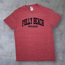 Load image into Gallery viewer, Delta Folly Beach “South Carolina” USA Souvenir Spellout Graphic T-Shirt
