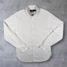 Load image into Gallery viewer, Polo Ralph Lauren "Slim Fit" Classic White Long Sleeve Cotton Dress Shirt
