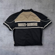 Load image into Gallery viewer, Harley Davidson American Legend Shirt Mens XL Embroidered Black Brown Biker
