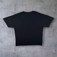 Load image into Gallery viewer, Goth Fantasy Grim Reaper Pitbulls Graphic Black Cotton T-Shirt
