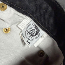 Load image into Gallery viewer, Diesel Keetar Jeans Mens W30 Black Straight Leg Vintage Y2K Diesel Industry
