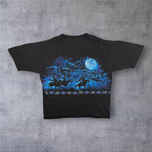 Load image into Gallery viewer, Vintage Cal Cru (1997) Habitat Native American Graphic Black Single Stitch Cotton T-Shirt
