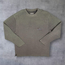 Load image into Gallery viewer, Early 00's Weird Fish Mini Logo Faded Grey Heavyweight Macaroni Knit Sweatshirt
