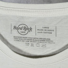 Load image into Gallery viewer, Hard Rock Cafe Ayia Napa Cyprus T Shirt Women's Large White Logo Souvenir Tee
