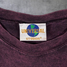 Load image into Gallery viewer, Vintage Universal Studios Florida Tourist Purple Black Stonewashed Graphic T-Shirt
