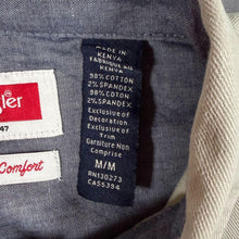Load image into Gallery viewer, Wrangler "Flex For Comfort" Classic Beige Cotton Spandex Blend Long Sleeve Shirt
