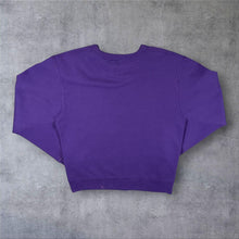 Load image into Gallery viewer, Champion Classic Embroidered Mini Logo Purple Crewneck Sweatshirt
