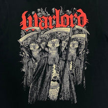 Load image into Gallery viewer, Early 00’s Warlord Graphic Spellout Heavy Metal Music Band T-Shirt

