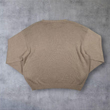 Load image into Gallery viewer, Polo Ralph Lauren Jumper Mens 3XL Big Beige Cotton Knit Crew Neck Pony Logo
