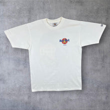 Load image into Gallery viewer, Vintage 90's Hard Rock Cafe "Dallas" Souvenir Logo Graphic White T-Shirt
