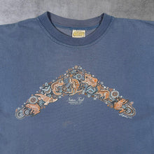 Load image into Gallery viewer, Vintage Natural Trail Aboriginal Art Australia Tourist Graphic Faded Blue T-Shirt
