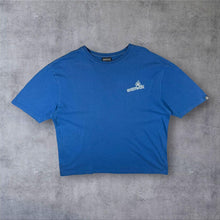 Load image into Gallery viewer, Early 00's Saltrock "Scissors Rock" Y2K Skater Cartoon Graphic Blue T-Shirt
